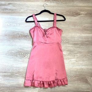 PacSun cute pink mini dress size small